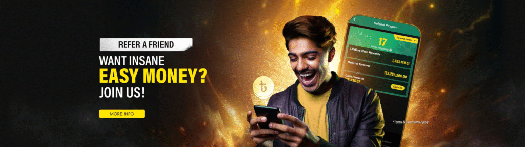 MAMUBAJI CASINO APP REFER BONUS